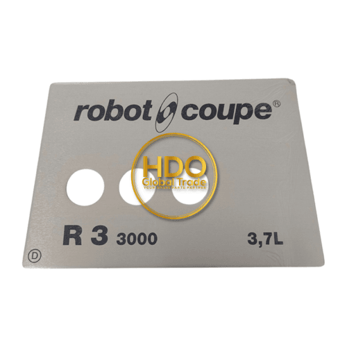 ROBOT-COUPE FRONT PLATE ASSY R3D 3000